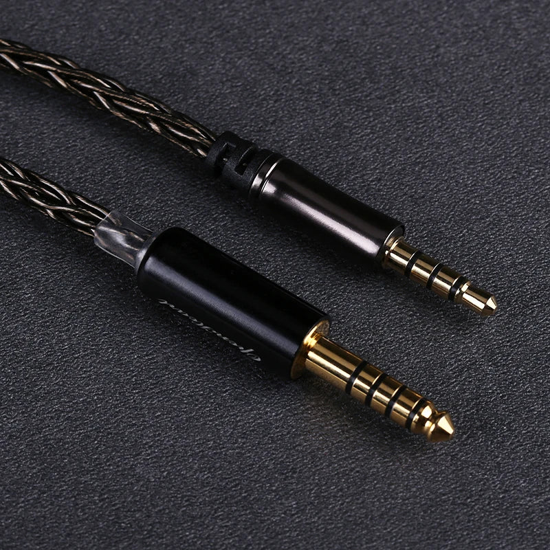 OPENHEART 8 Core Headphone Cable For Philips SHP9500 SHP9600 Fidelio X2HR Audeze MM100 Hifiman HE-R9 HE-R10 Fostex T60RP 2m 3m