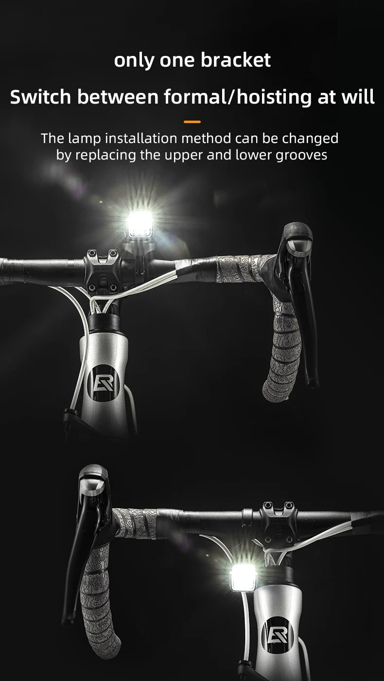ROCKBROS 1000 Lumen Bike Light 4500mAh Bike Lamp modes Bicycle Headlight LED Flashlight Bike Accessories