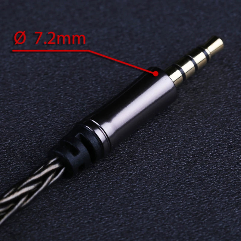 OPENHEART 8 Core Headphone Cable For Philips SHP9500 SHP9600 Fidelio X2HR Audeze MM100 Hifiman HE-R9 HE-R10 Fostex T60RP 2m 3m