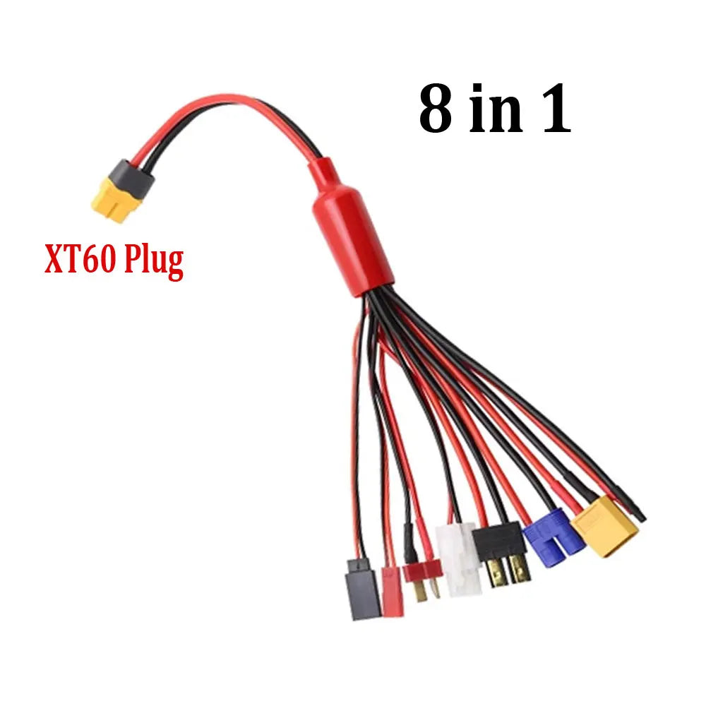 Multifunction Balance Charging 19IN1/8IN1 19 in 1/8 in 1 Cable Adapter XT60 EC3 EC5 HXT TAMIYAS for IMAX B6 B6AC Charger