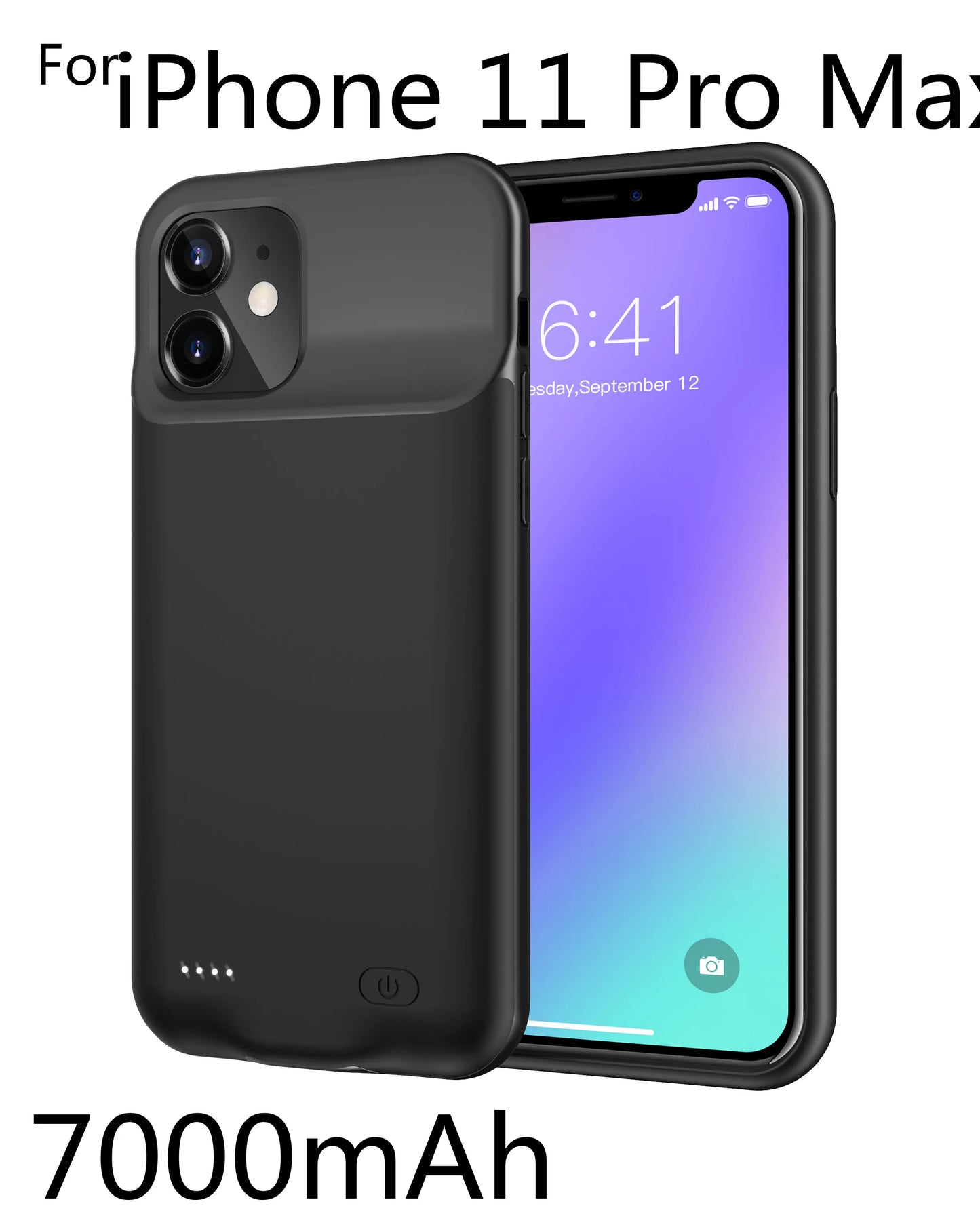 smart Battery Case for iPhone 14 13 12 11 Pro Max iPhone XS Max XR 5 6 7 8 Plus SE2 3 Portable Power Bank Charging Charger Cover