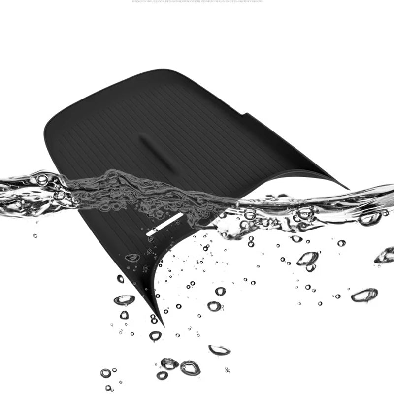 Car Center Control Wireless Charging Silicone Panel Silicone Anti-slip Mat for Deepal S07 S7 Interior Accessories 2023 2024