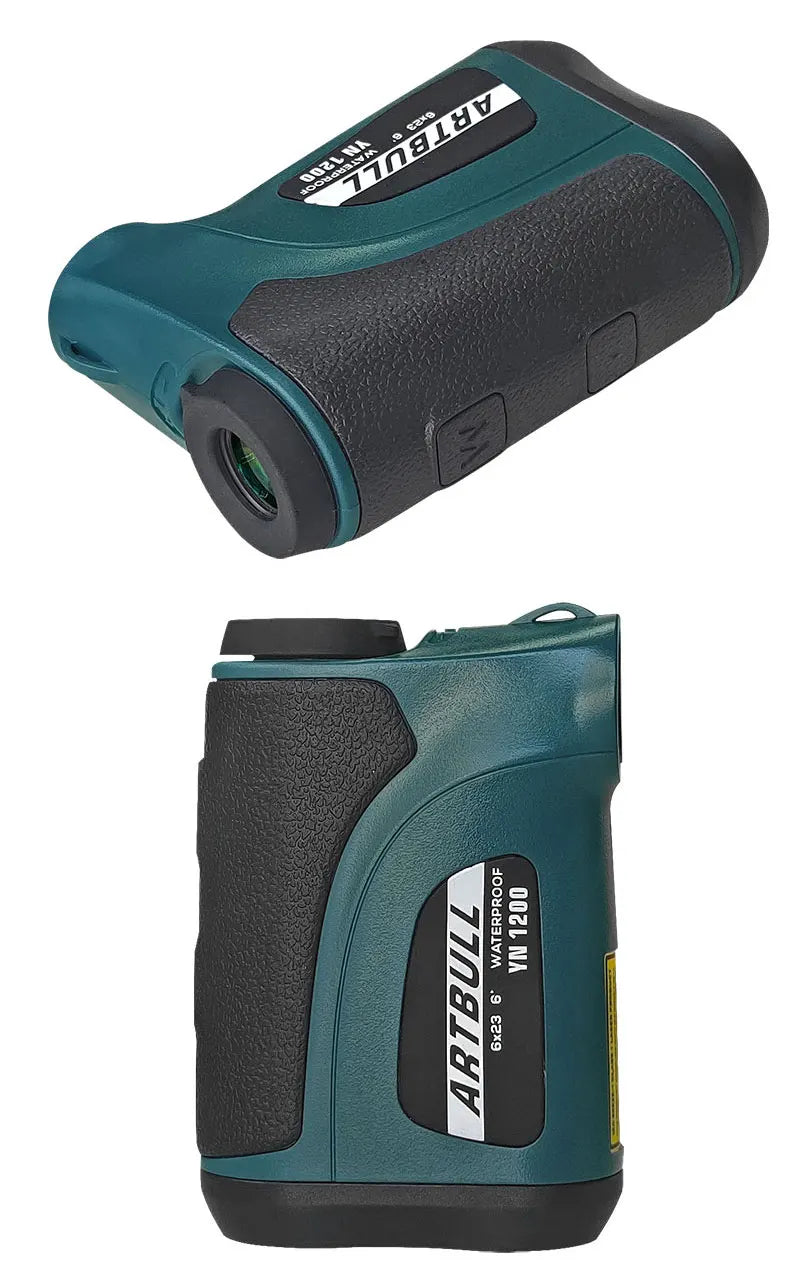 ARTBULL Laser Rangefinder Hunting Outdoor 1200M Golf Rangefinder with Flag-Lock Slope Adjusted Distance Meter