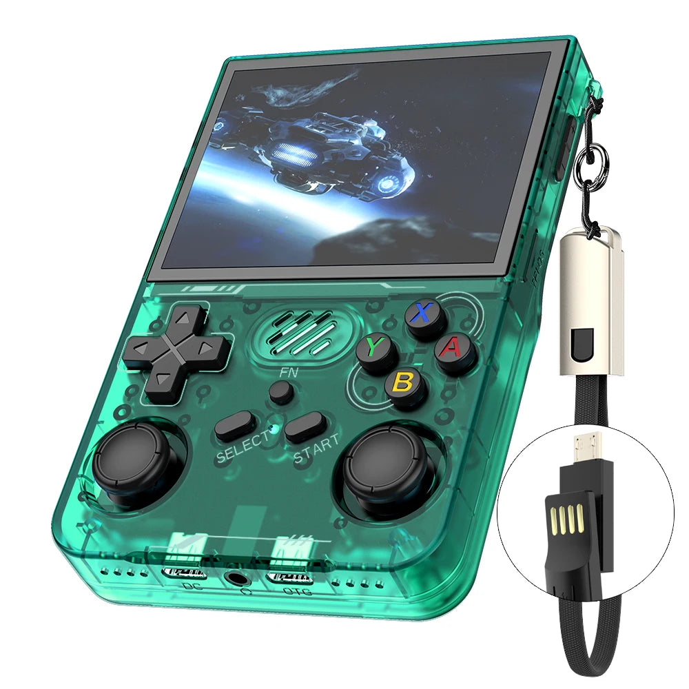 BOYHOM R36XX Retro Handheld Console Open-Source Linux System bult-in wifi Game Consoles 3.5inch IPS Screen Portable Video Player
