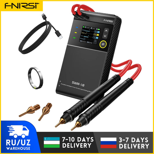 FNIRSI SWM-10 Mini Spot Welder, 5000mAh, for assembling 18650 batteries, 0.25mm