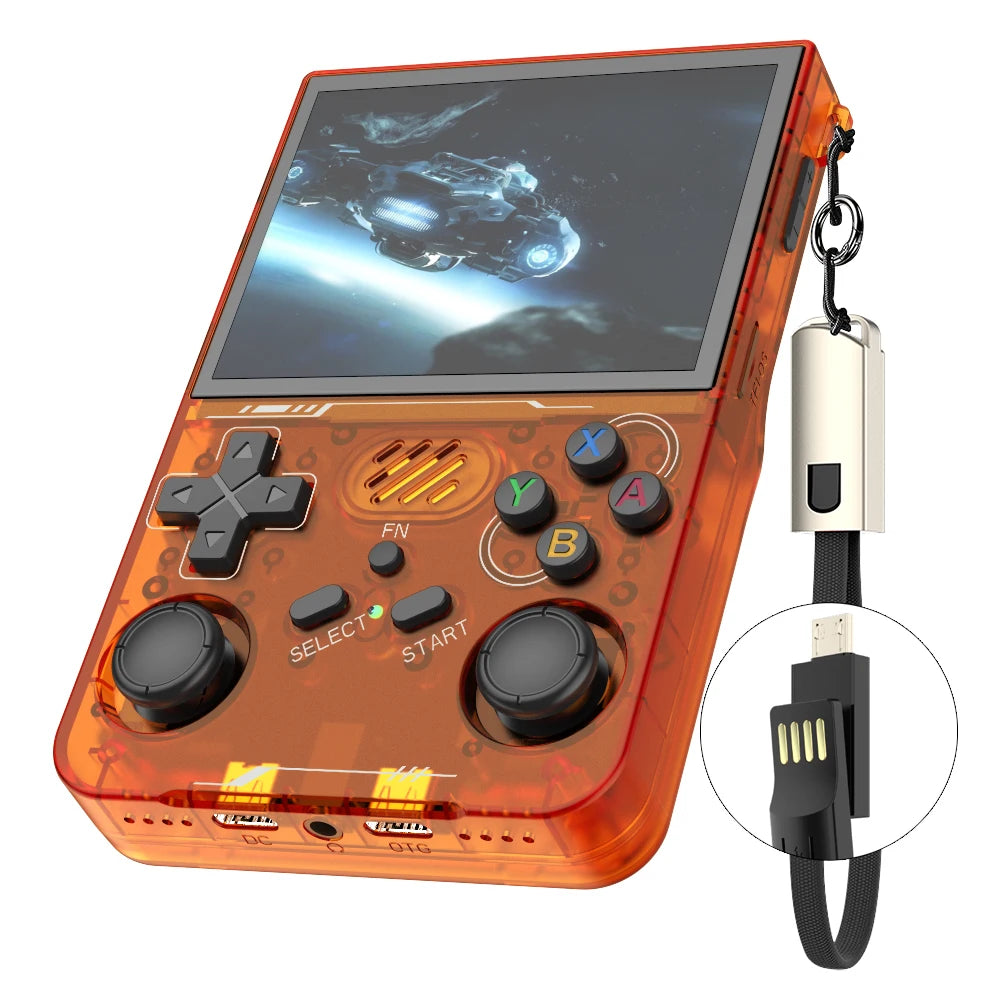 BOYHOM R36XX Retro Handheld Console Open-Source Linux System bult-in wifi Game Consoles 3.5inch IPS Screen Portable Video Player