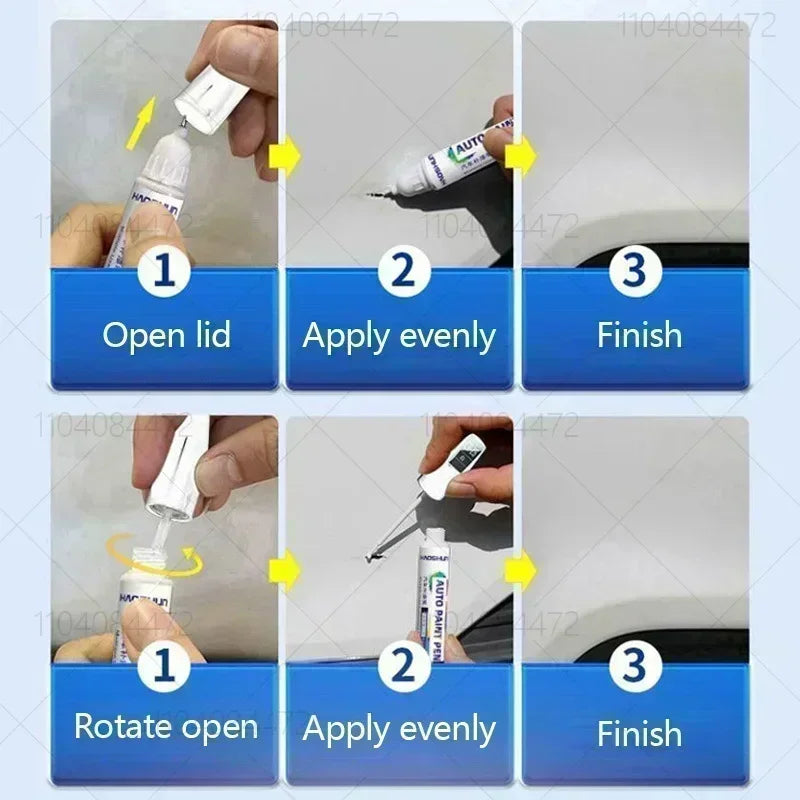 Car Paint Repair Pen For 2014-2025 Porsche Macan Paint Scratch Repair Accessories White S9R Chalk M9A Blue MD5 Green M6C