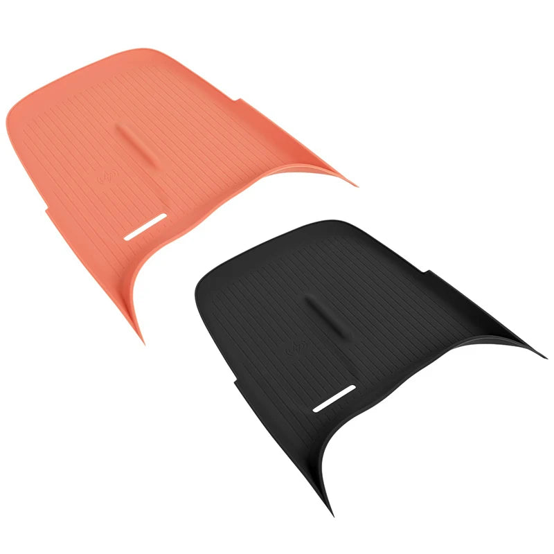 Car Center Control Wireless Charging Silicone Panel Silicone Anti-slip Mat for Deepal S07 S7 Interior Accessories 2023 2024
