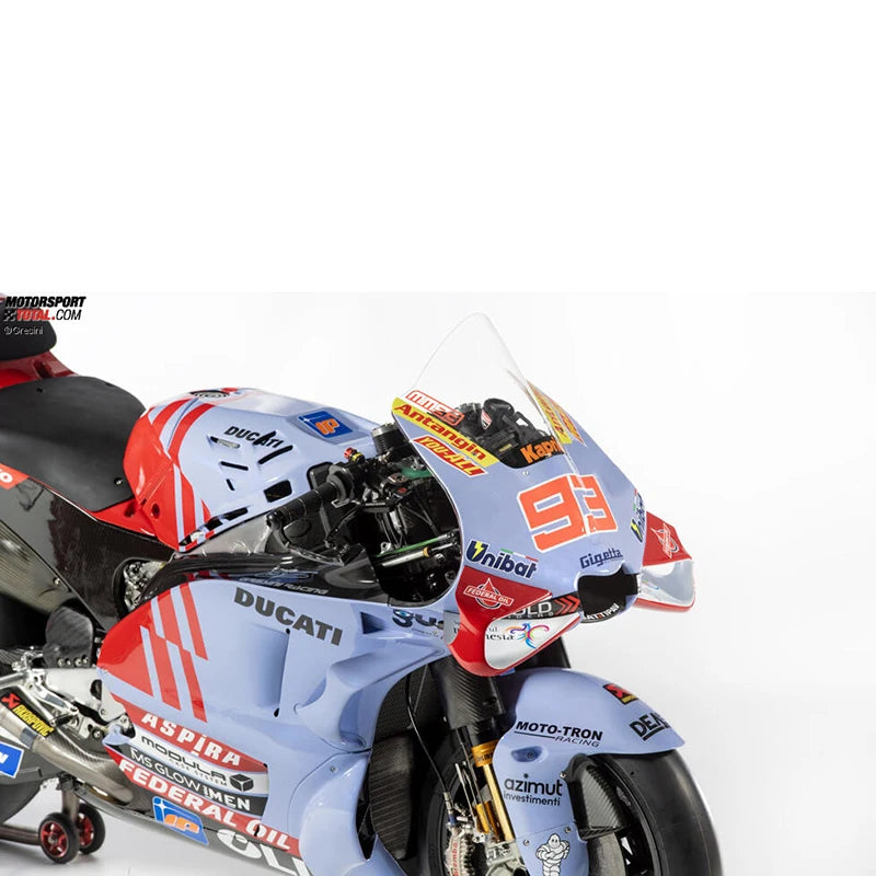 MAISTO 1:18 Ducati MotoGP 2024 Diecast Models Gresini Racing Edition #73 #93 for Enthusiasts Premium Alloy Motorcycle Replicas
