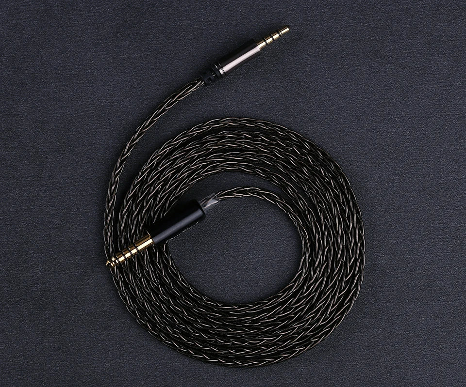 OPENHEART 8 Core Headphone Cable For Philips SHP9500 SHP9600 Fidelio X2HR Audeze MM100 Hifiman HE-R9 HE-R10 Fostex T60RP 2m 3m