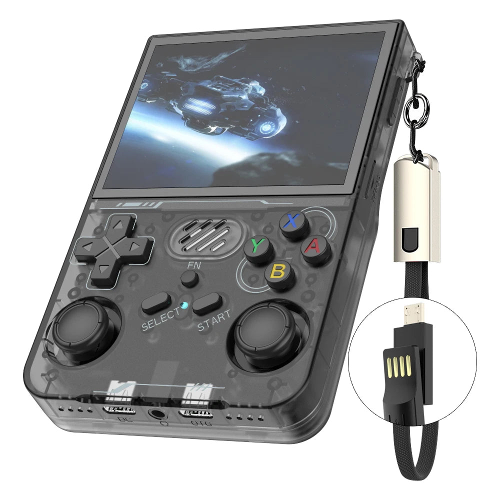 BOYHOM R36XX Retro Handheld Console Open-Source Linux System bult-in wifi Game Consoles 3.5inch IPS Screen Portable Video Player