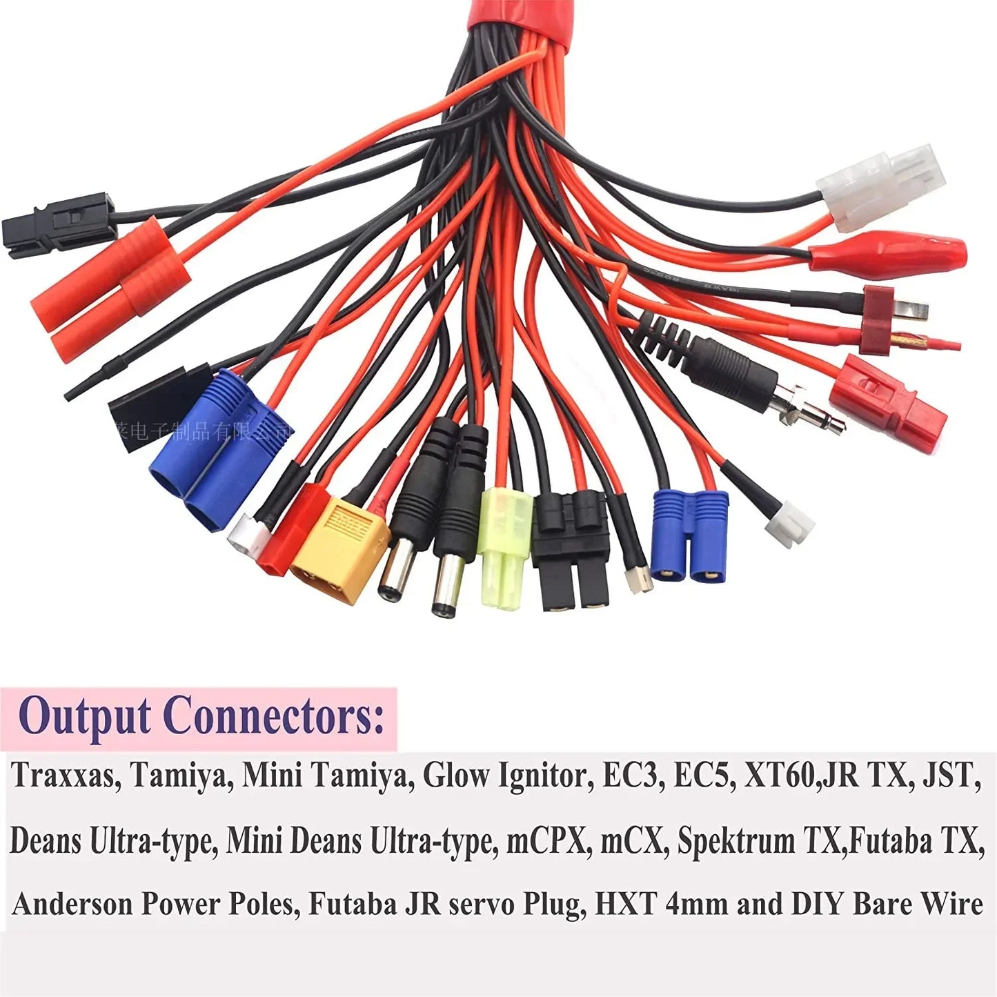 Multifunction Balance Charging 19IN1/8IN1 19 in 1/8 in 1 Cable Adapter XT60 EC3 EC5 HXT TAMIYAS for IMAX B6 B6AC Charger
