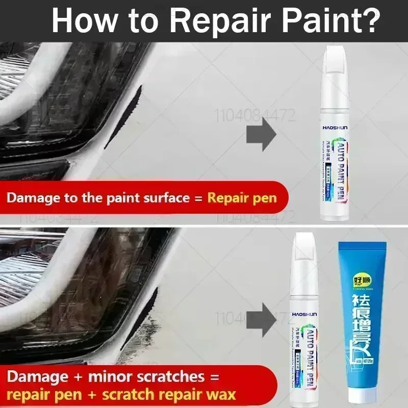 Car Paint Repair Pen For 2014-2025 Porsche Macan Paint Scratch Repair Accessories White S9R Chalk M9A Blue MD5 Green M6C