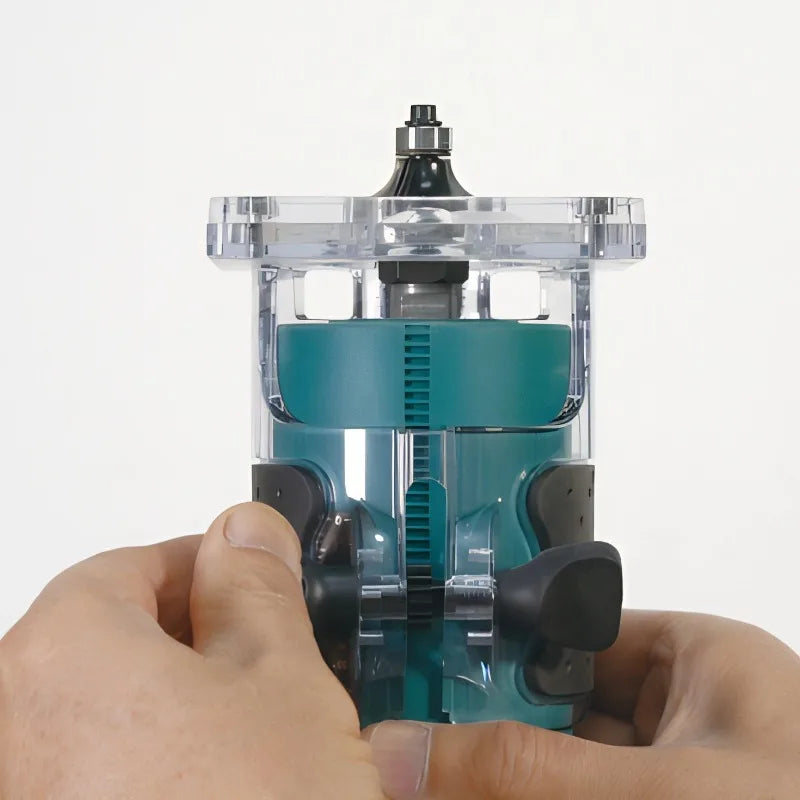 Makita DRT52 Cordless Woodworking Trimmer 18V Slotting Multi-function Electric Wood Milling Woodworking Trimmer 18V Battery
