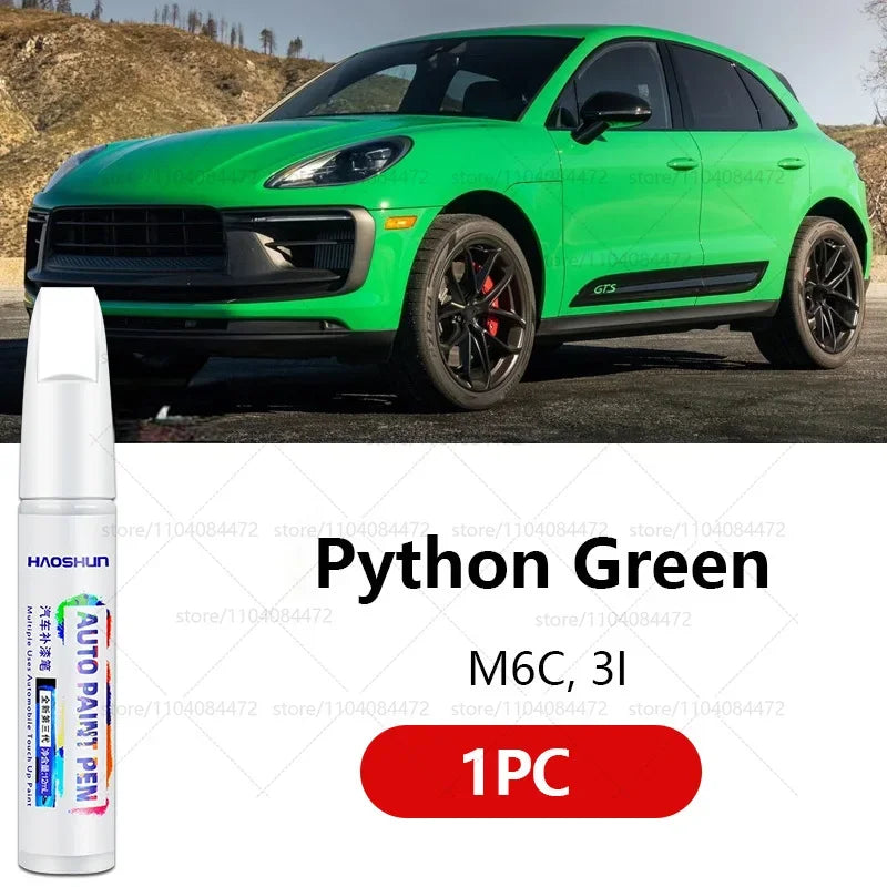 Car Paint Repair Pen For 2014-2025 Porsche Macan Paint Scratch Repair Accessories White S9R Chalk M9A Blue MD5 Green M6C