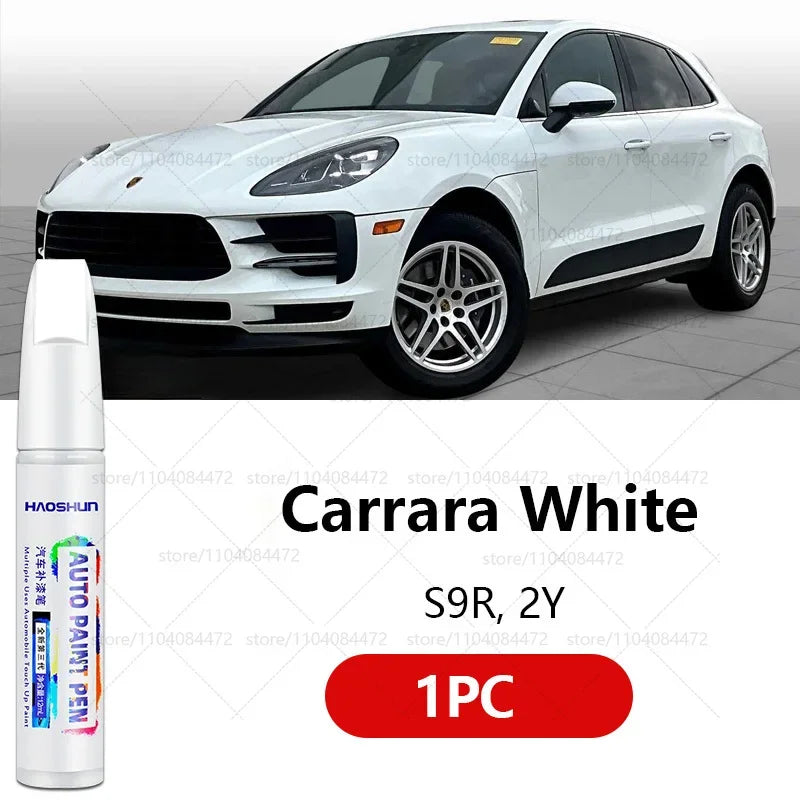 Car Paint Repair Pen For 2014-2025 Porsche Macan Paint Scratch Repair Accessories White S9R Chalk M9A Blue MD5 Green M6C