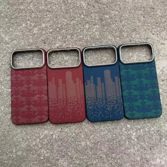 for Magnetic magsafe charger for iPhone 17 pro max carbon fiber case Ultra Thin aramid fiber cover for iPhone 17 pro carbon case
