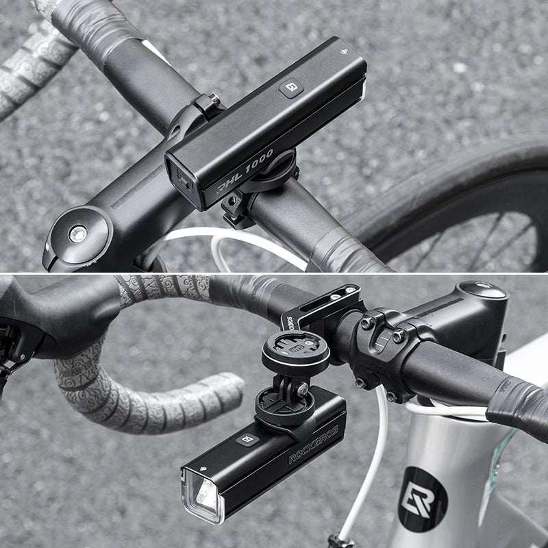 ROCKBROS 1000 Lumen Bike Light 4500mAh Bike Lamp modes Bicycle Headlight LED Flashlight Bike Accessories