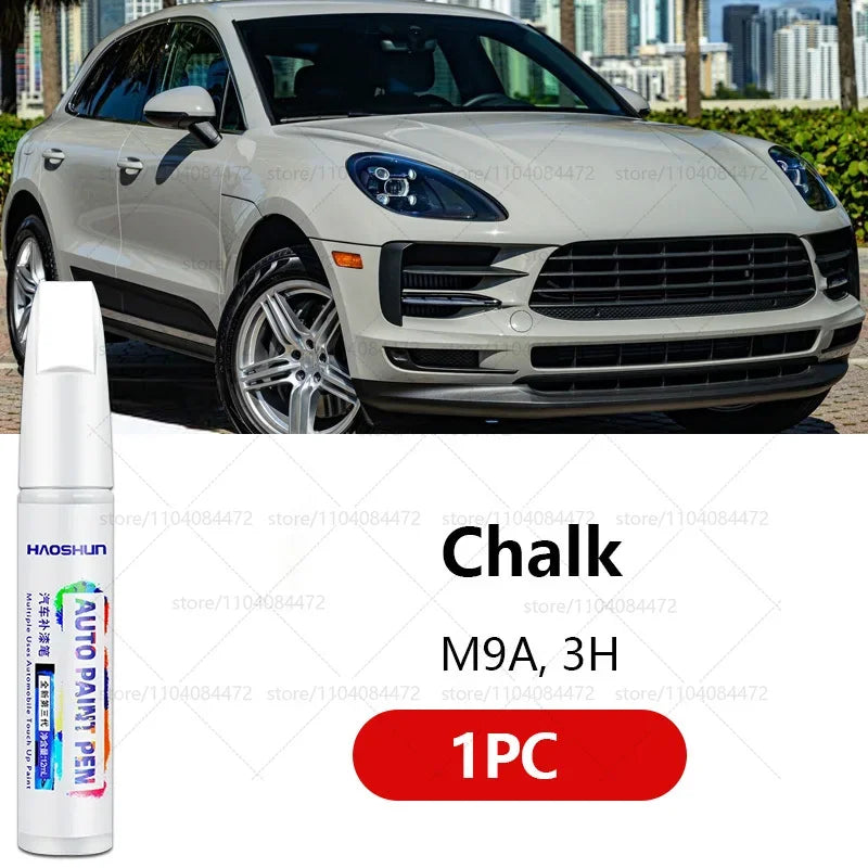 Car Paint Repair Pen For 2014-2025 Porsche Macan Paint Scratch Repair Accessories White S9R Chalk M9A Blue MD5 Green M6C