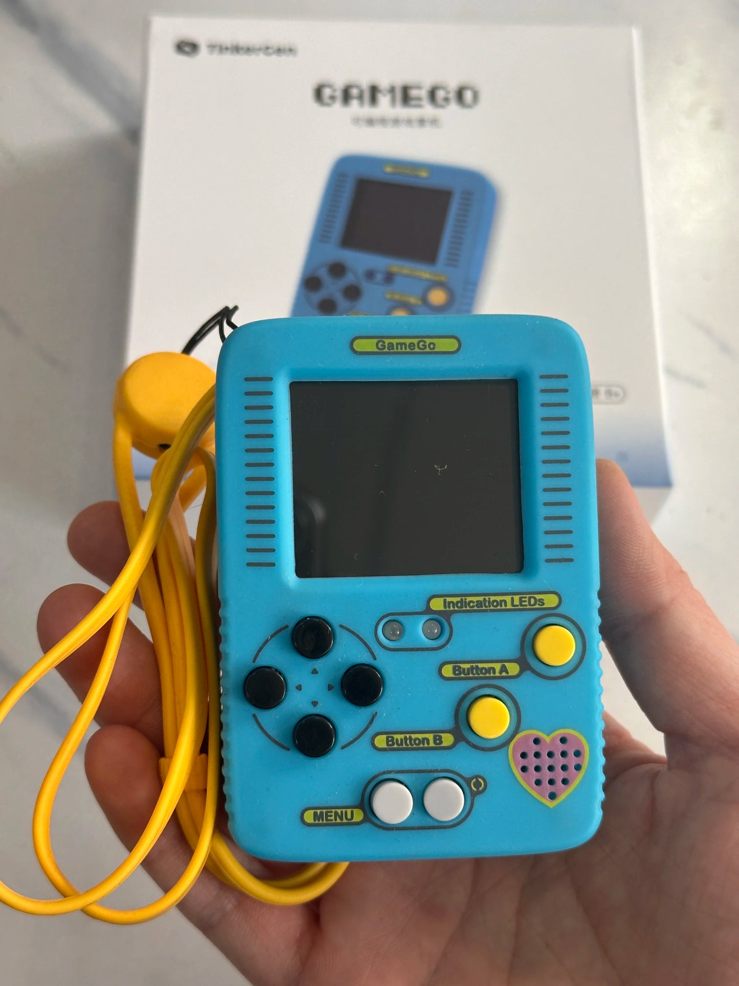 GameGo programmable Game Console Portable Handheld Game Console Kid's Primary Secondary School Programming Toy Teaching Aids