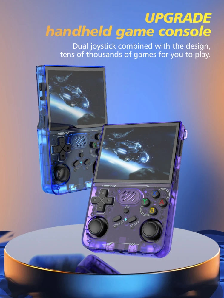 BOYHOM R36XX Retro Handheld Console Open-Source Linux System bult-in wifi Game Consoles 3.5inch IPS Screen Portable Video Player