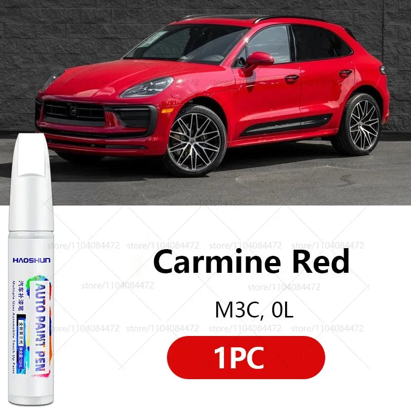 Car Paint Repair Pen For 2014-2025 Porsche Macan Paint Scratch Repair Accessories White S9R Chalk M9A Blue MD5 Green M6C